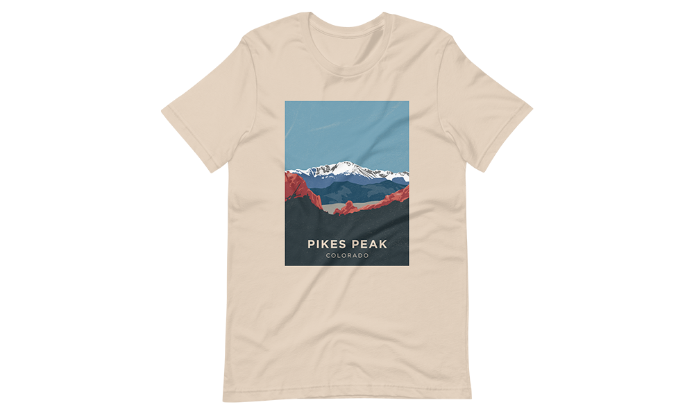 Pikes Peak Colorado 14er T-Shirt