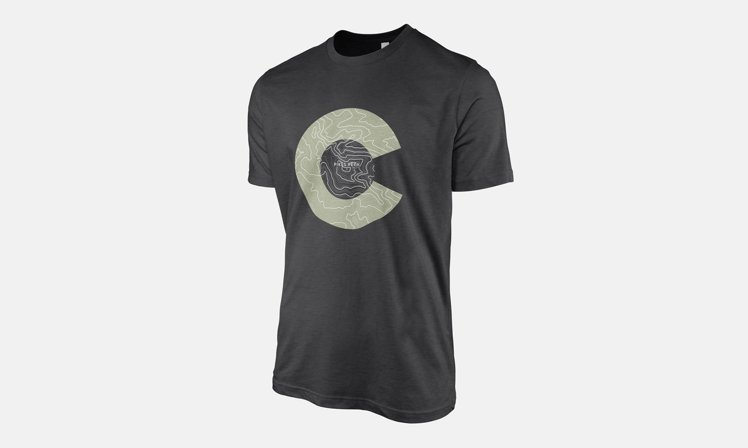 Pikes Peak Topo 14er Shirt