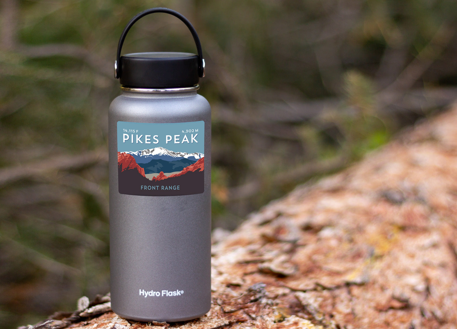 Pikes Peak Colorado 14er Sticker
