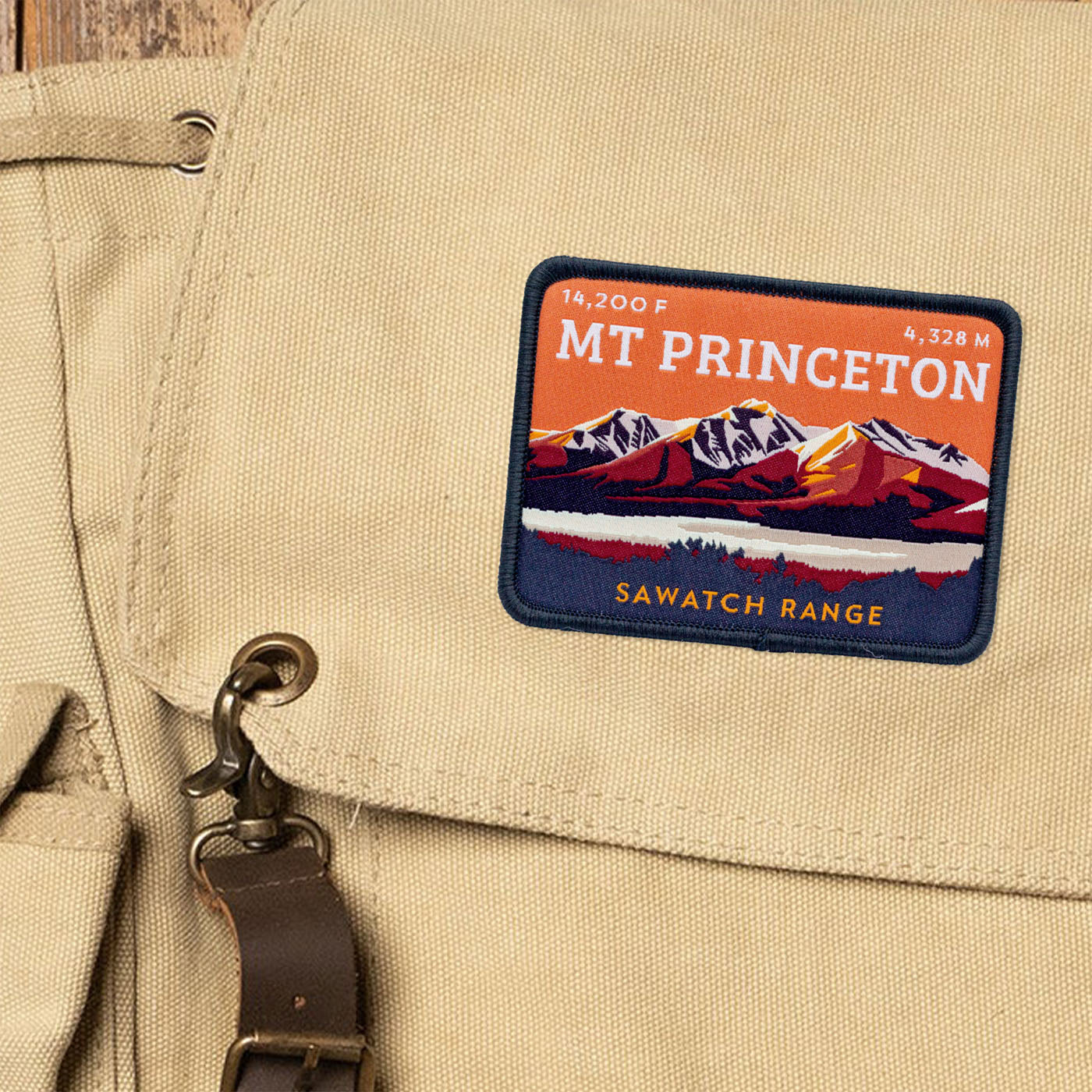 Mount Princeton Colorado 14er Patch