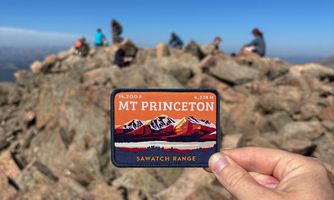 Mount Princeton Colorado 14er Patch