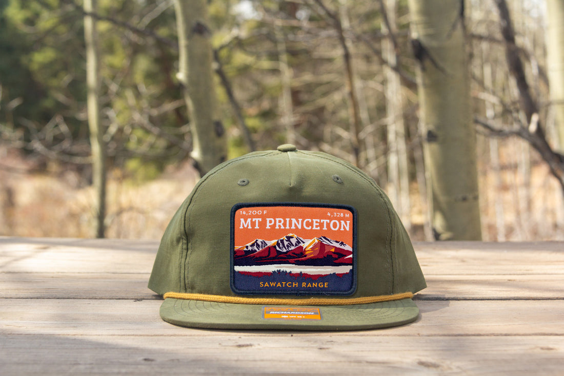 Mount Princeton Colorado 14er Rope Hat