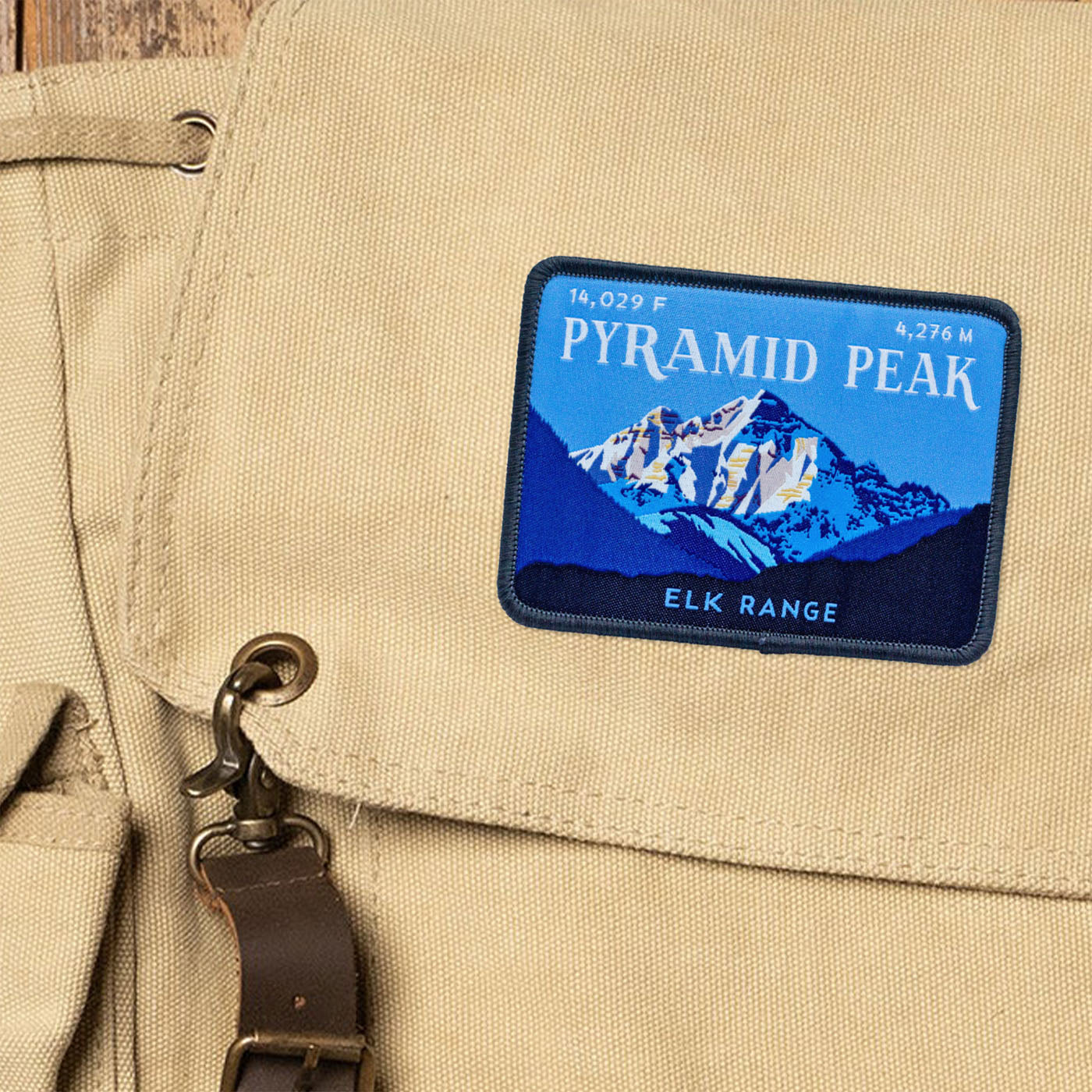 Pyramid Peak Colorado 14er Patch