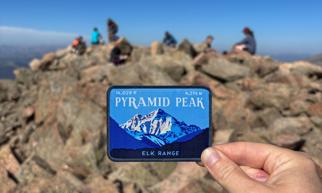 Pyramid Peak Colorado 14er Patch
