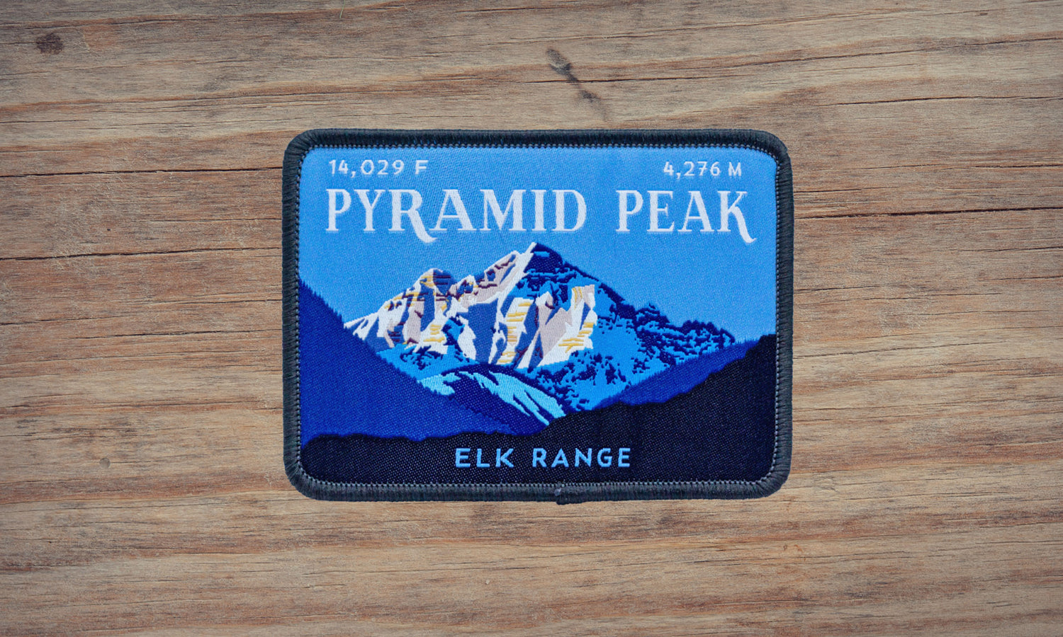 Pyramid Peak Colorado 14er Patch