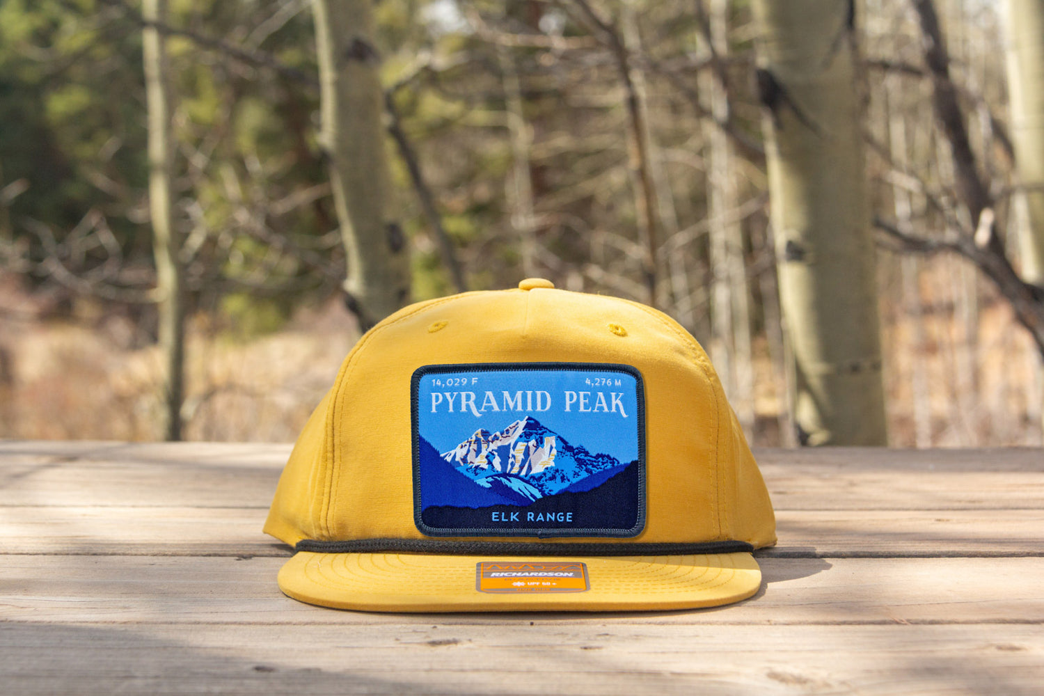 Pyramid Peak Colorado 14er Rope Hat