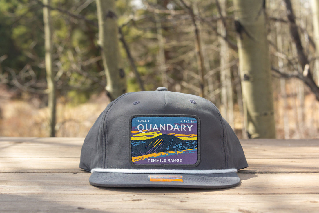 Quandary Peak Colorado 14er Rope Hat