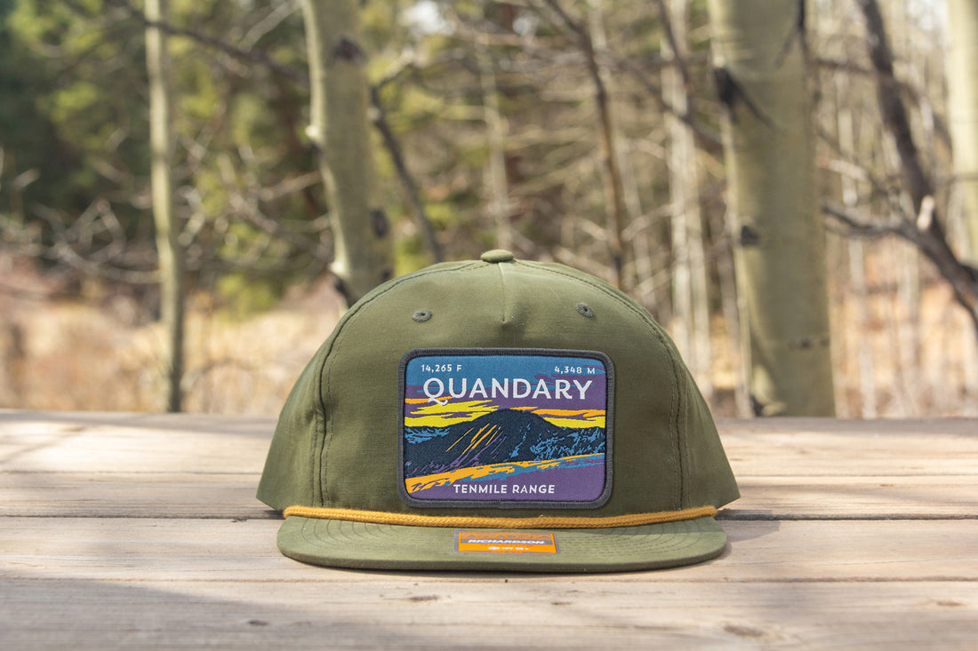 Quandary Peak Colorado 14er Rope Hat