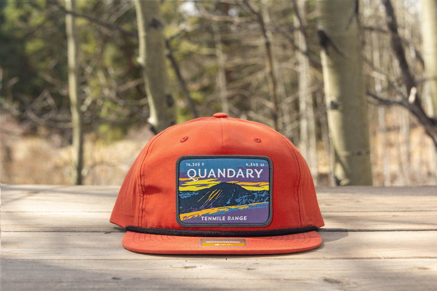 Quandary Peak Colorado 14er Rope Hat