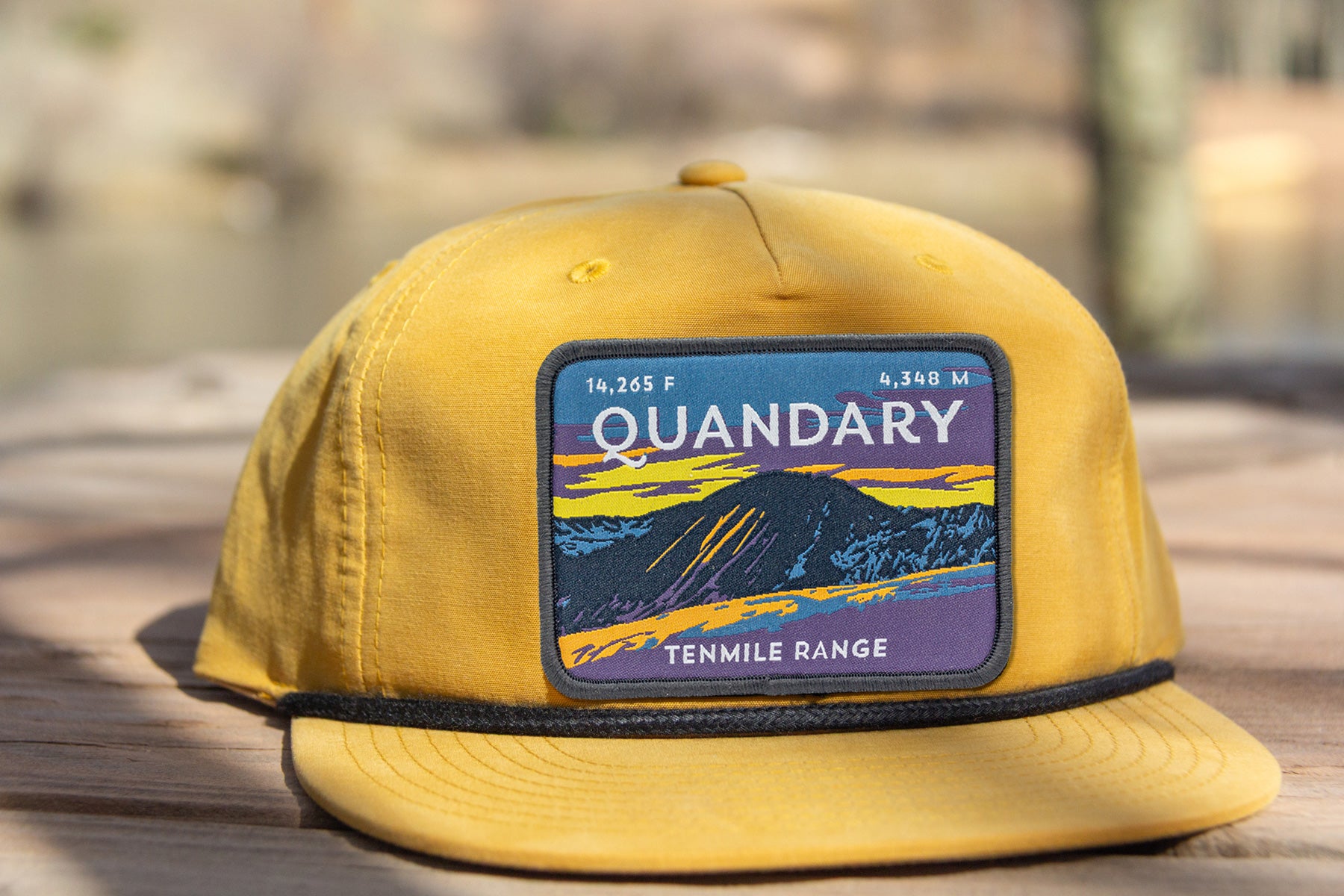 Quandary Peak Colorado 14er Rope Hat