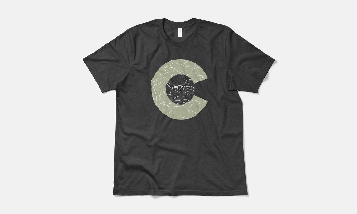 Quandary Peak Topo 14er Shirt