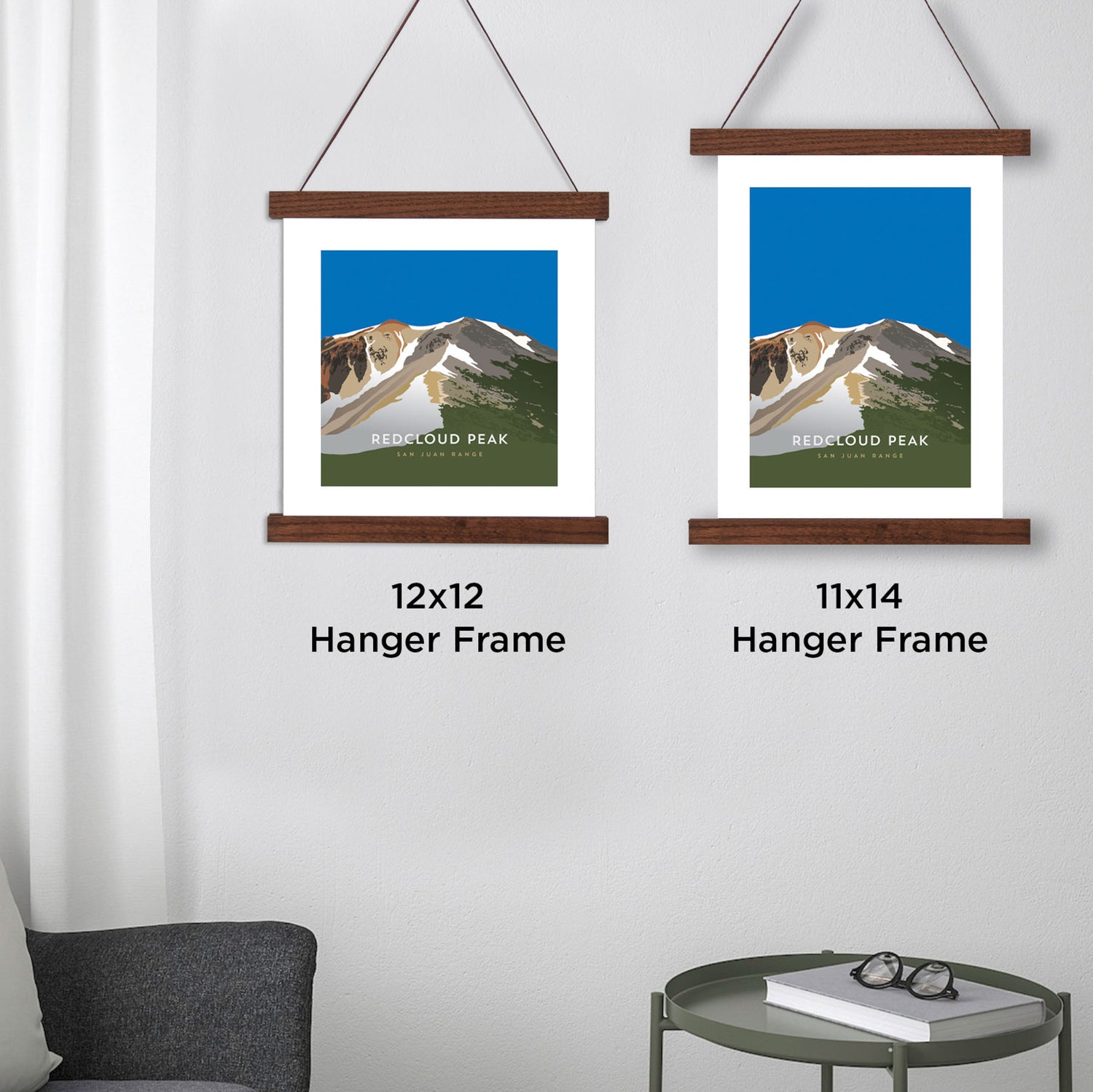 Redcloud Peak Colorado 14er Hanger Frame Poster