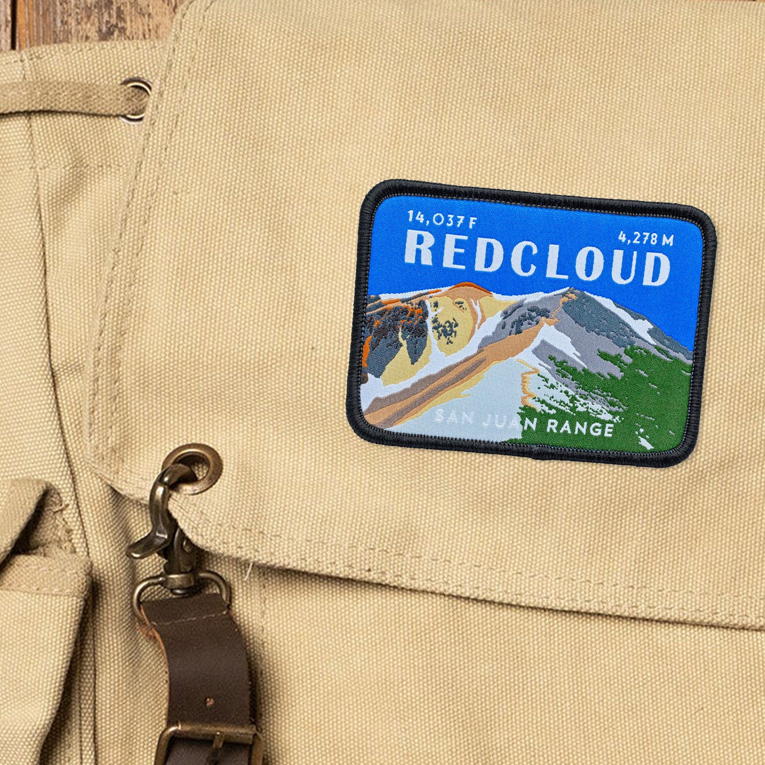 Redcloud Peak Colorado 14er Patch