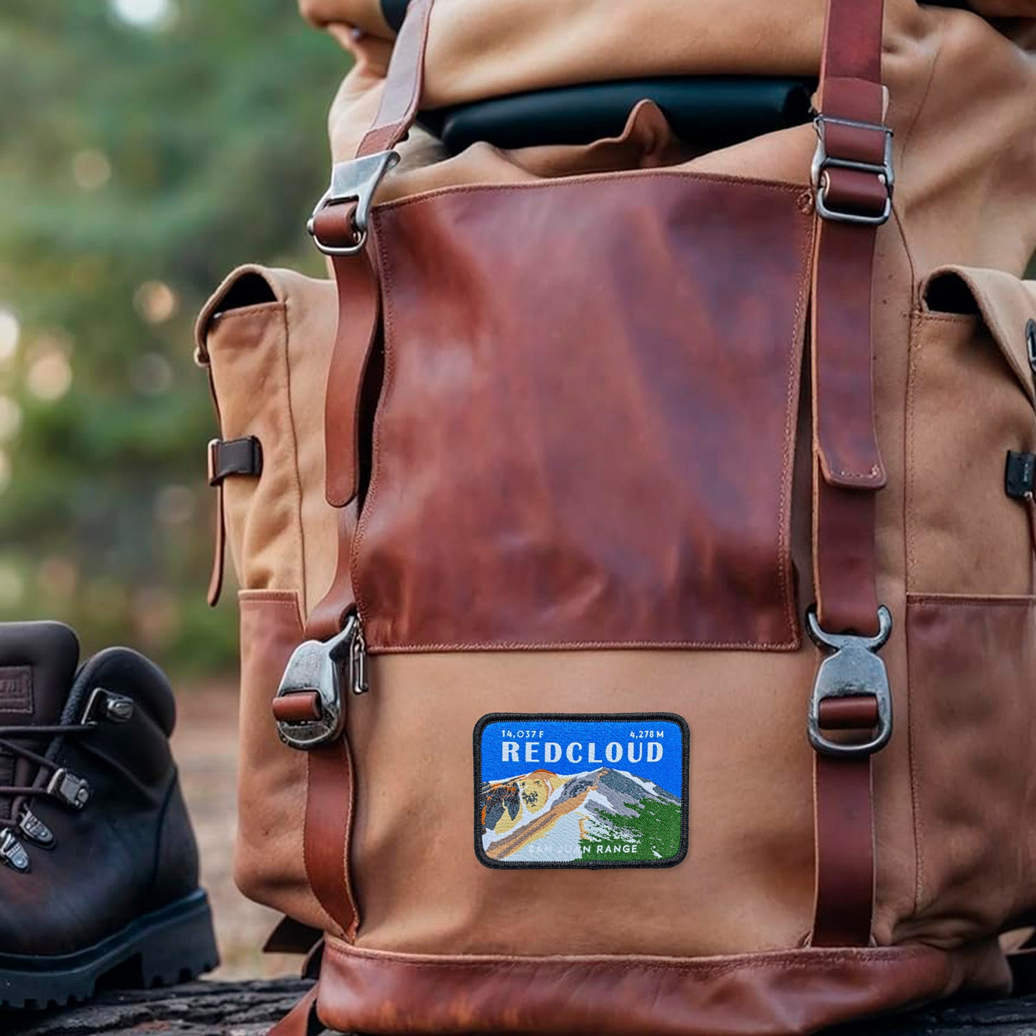 Redcloud Peak Colorado 14er Patch