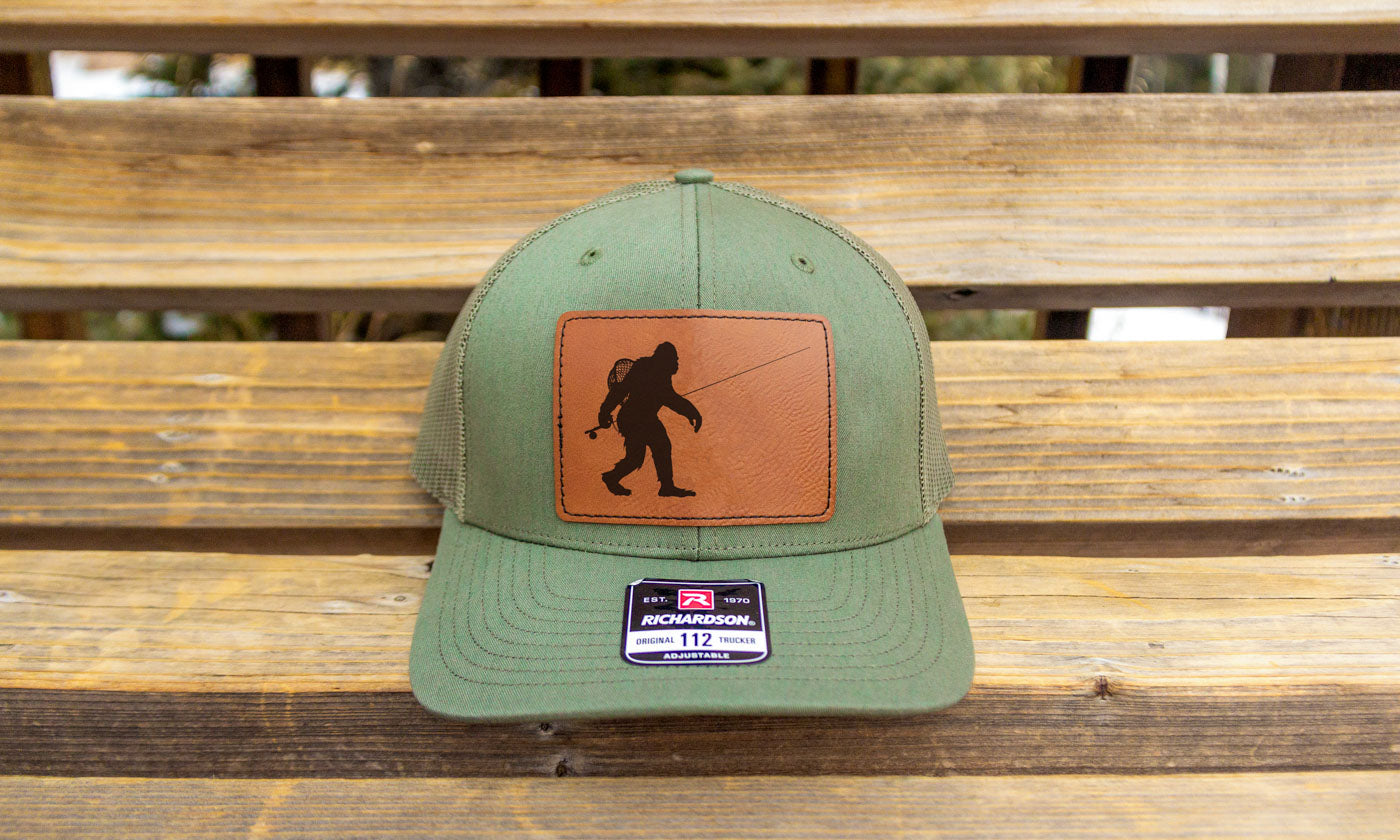 Sasquatch Fly Fishing Hat Green