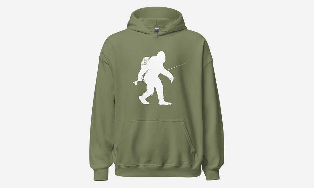 Sasquatch Fly Fishing Hoodie