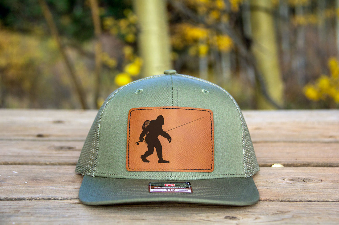 Sasquatch Fly Fishing Hat Green