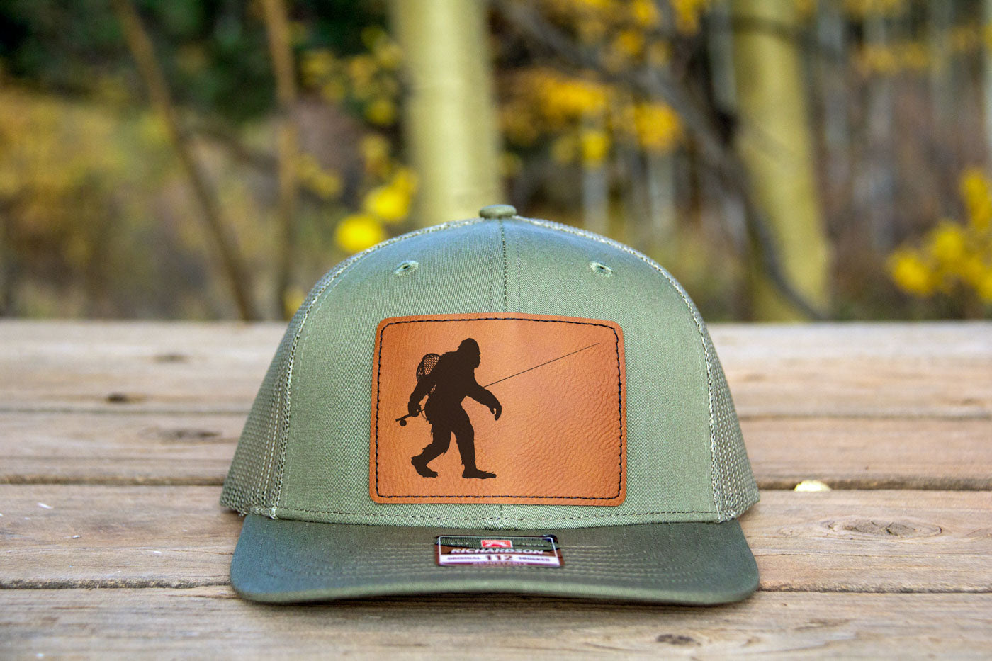 Sasquatch Fly Fishing Hat Green