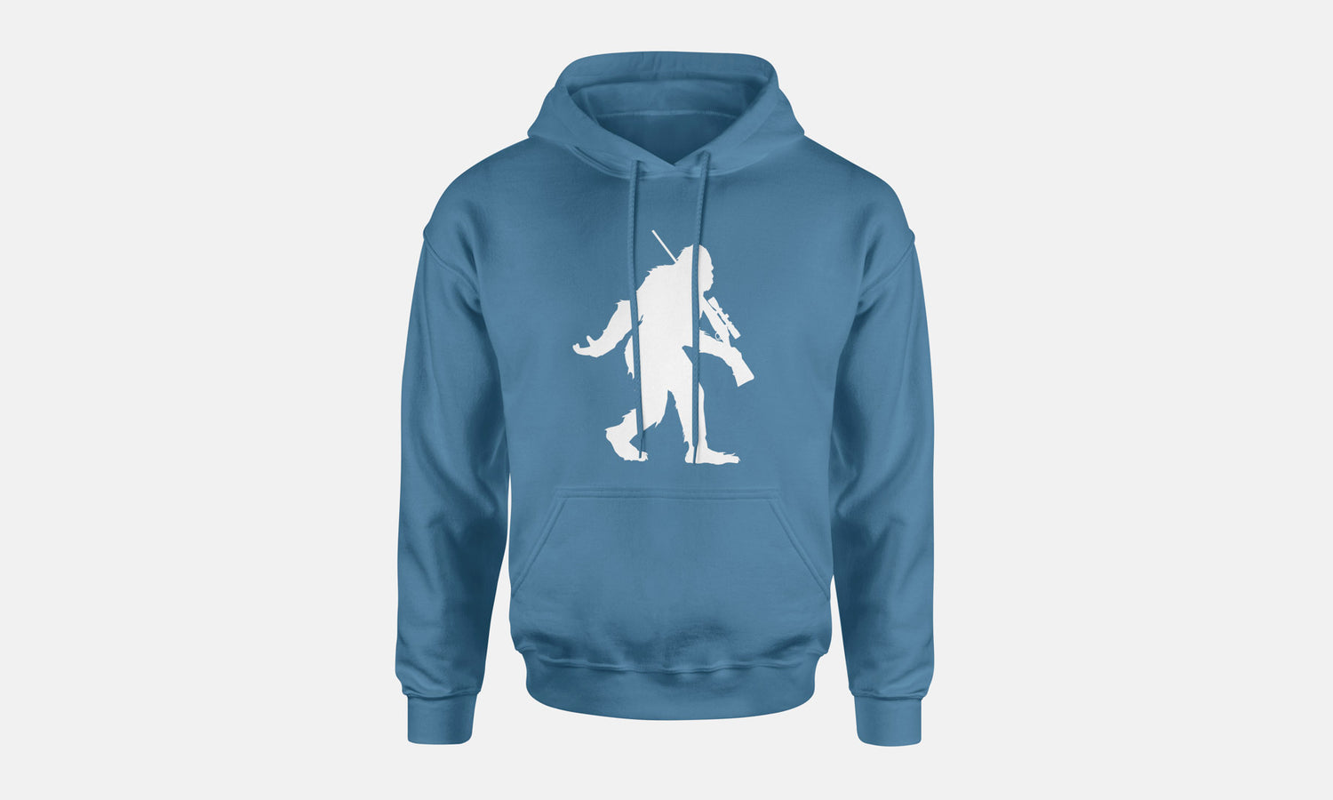 Sasquatch Rifle Hunting Hooded Sweatshirt
