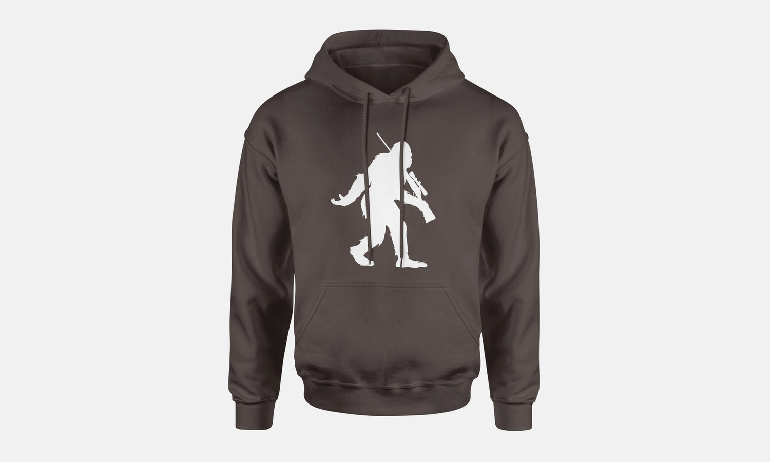 Sasquatch Rifle Hunting Hooded Sweatshirt