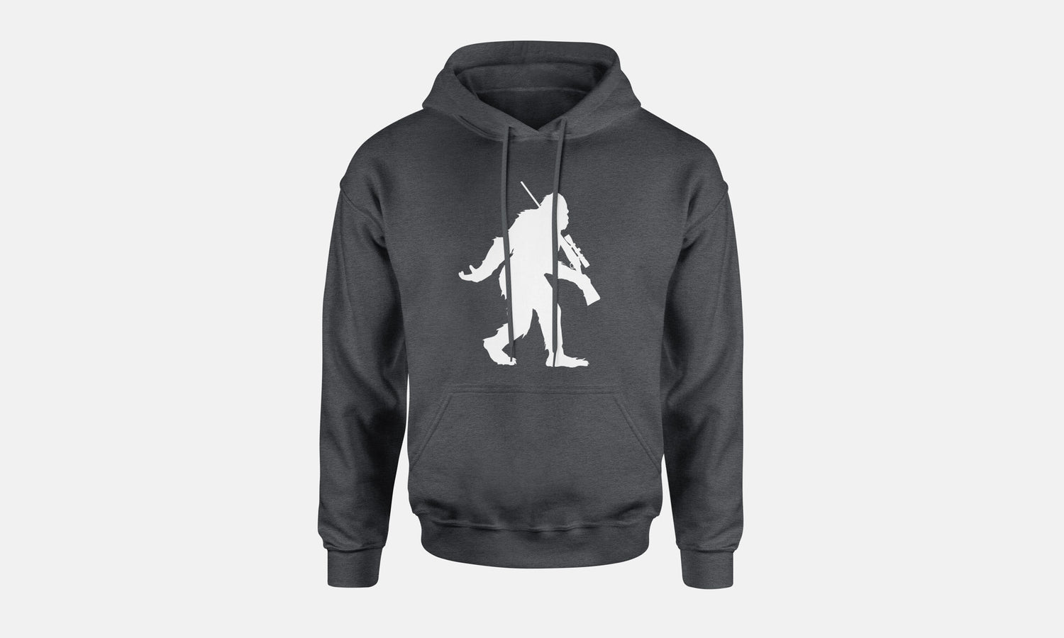 Sasquatch Rifle Hunting Hooded Sweatshirt