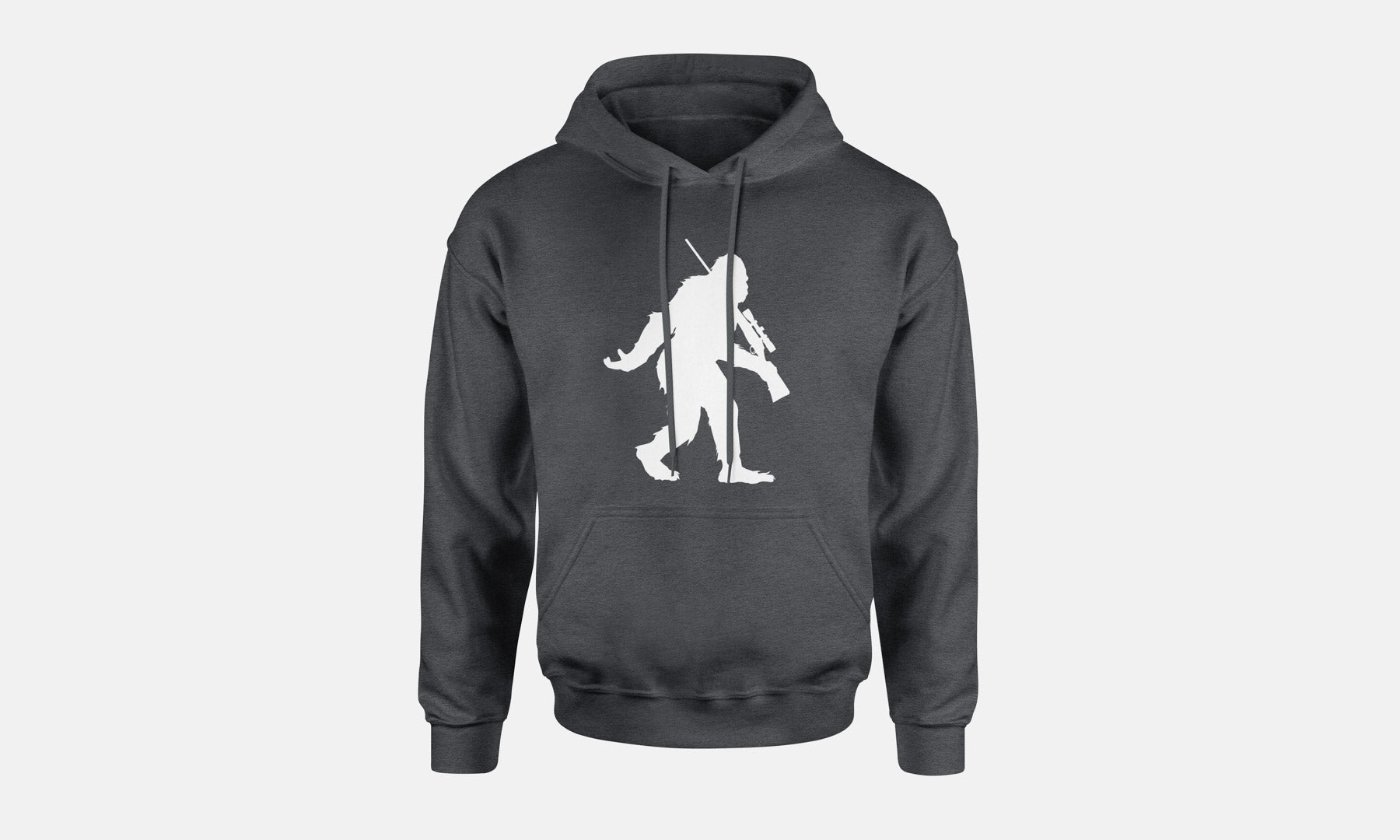 Sasquatch Rifle Hunting Hooded Sweatshirt