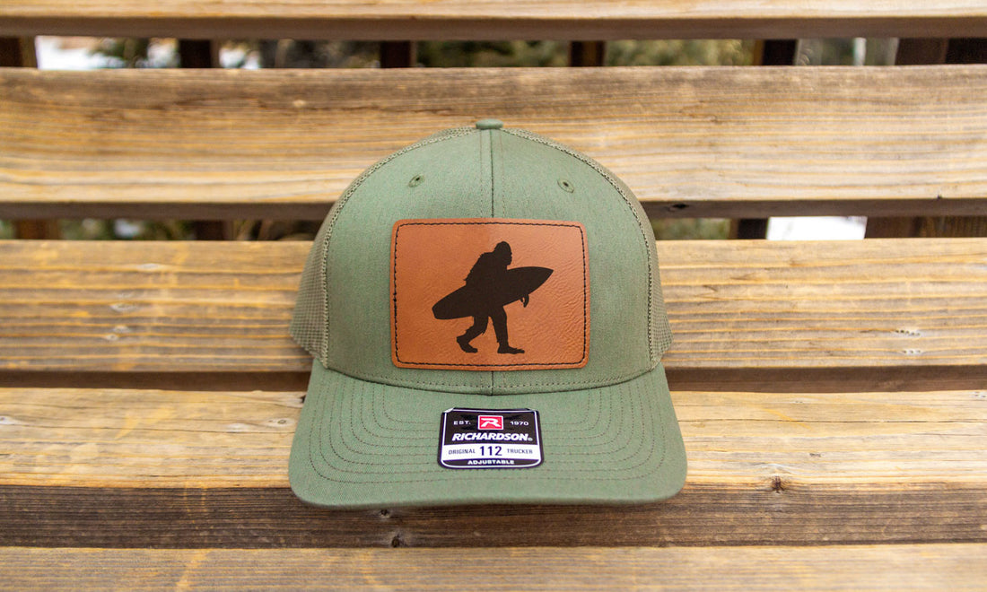 Sasquatch Surfing Hat