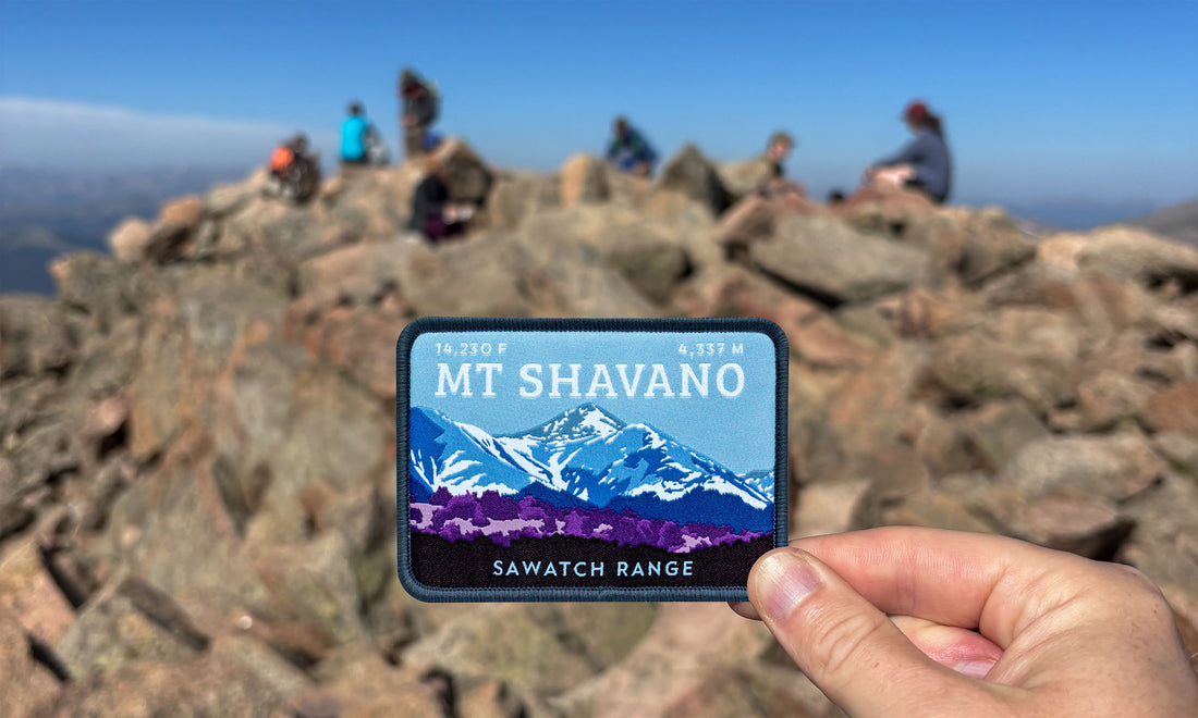 Mount Shavano Colorado 14er Patch