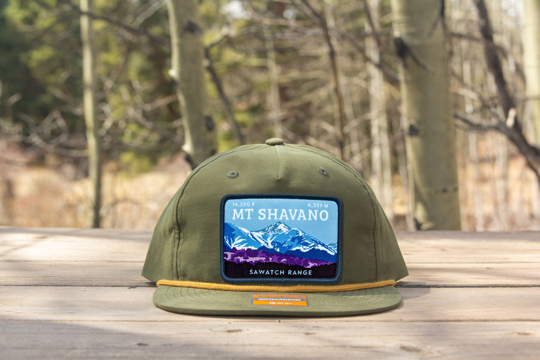 Mount Shavano Colorado 14er Rope Hat