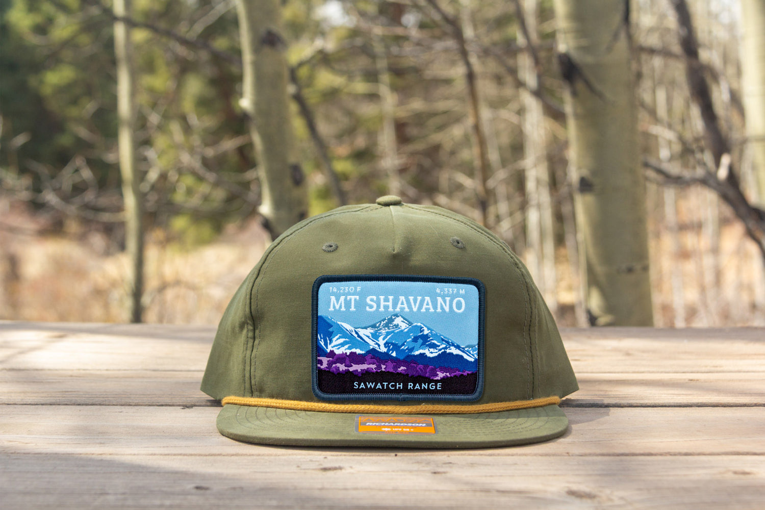 Mount Shavano Colorado 14er Rope Hat