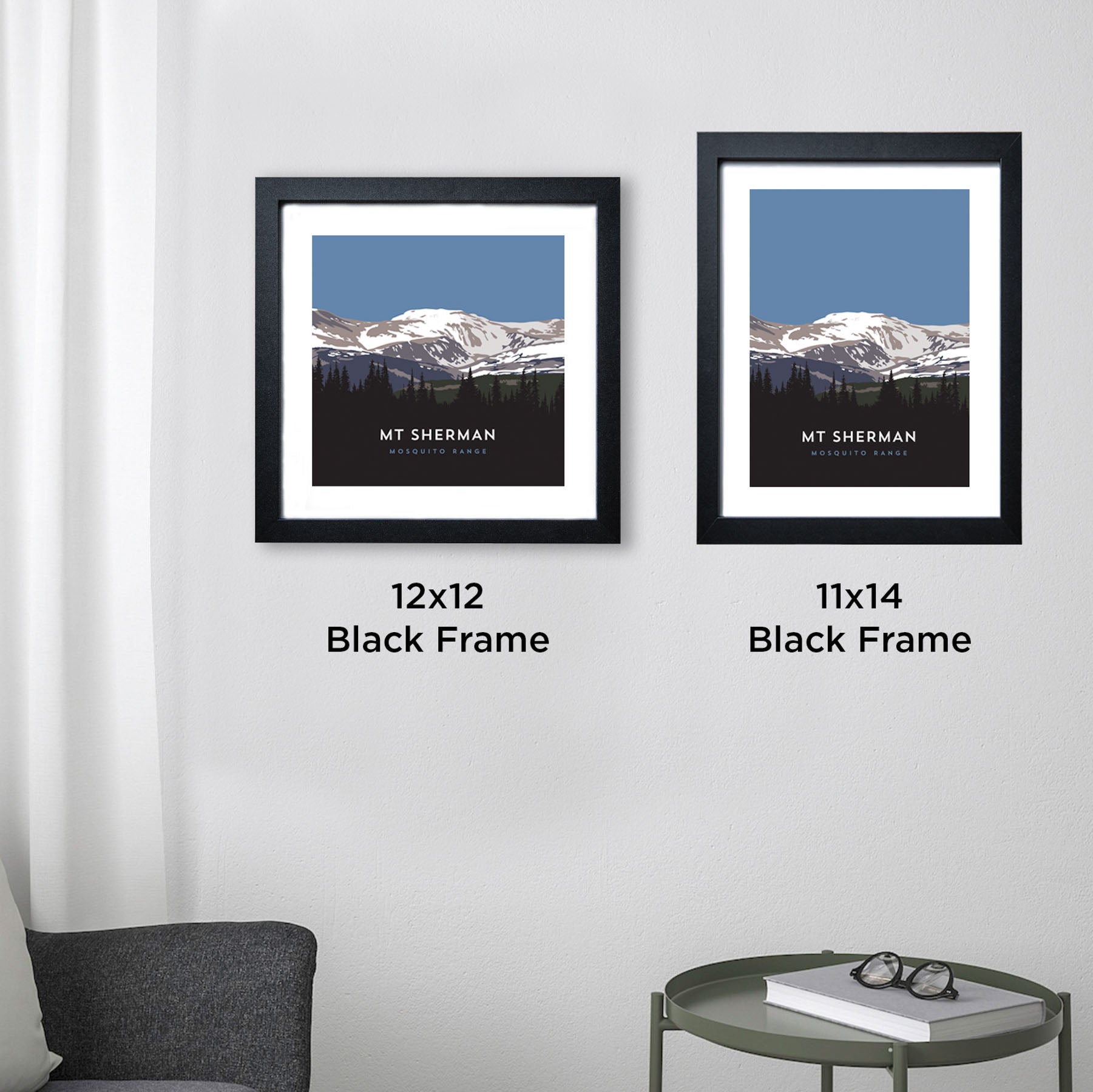 Mount Sherman Colorado 14er Print