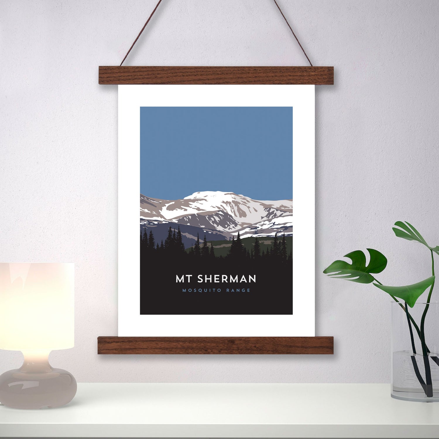 Mount Sherman Colorado 14er Print