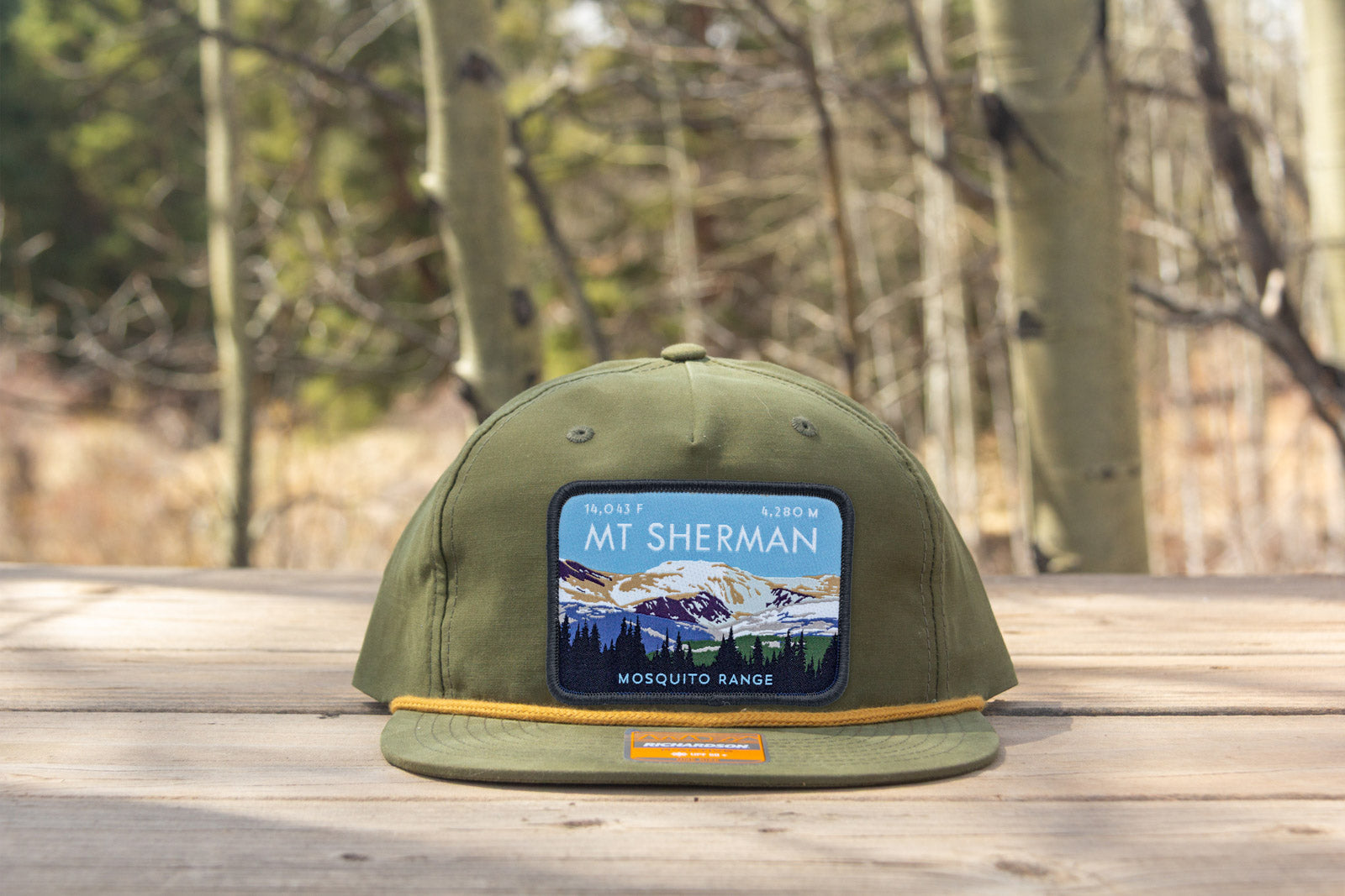 Mount Sherman Colorado 14er Rope Hat