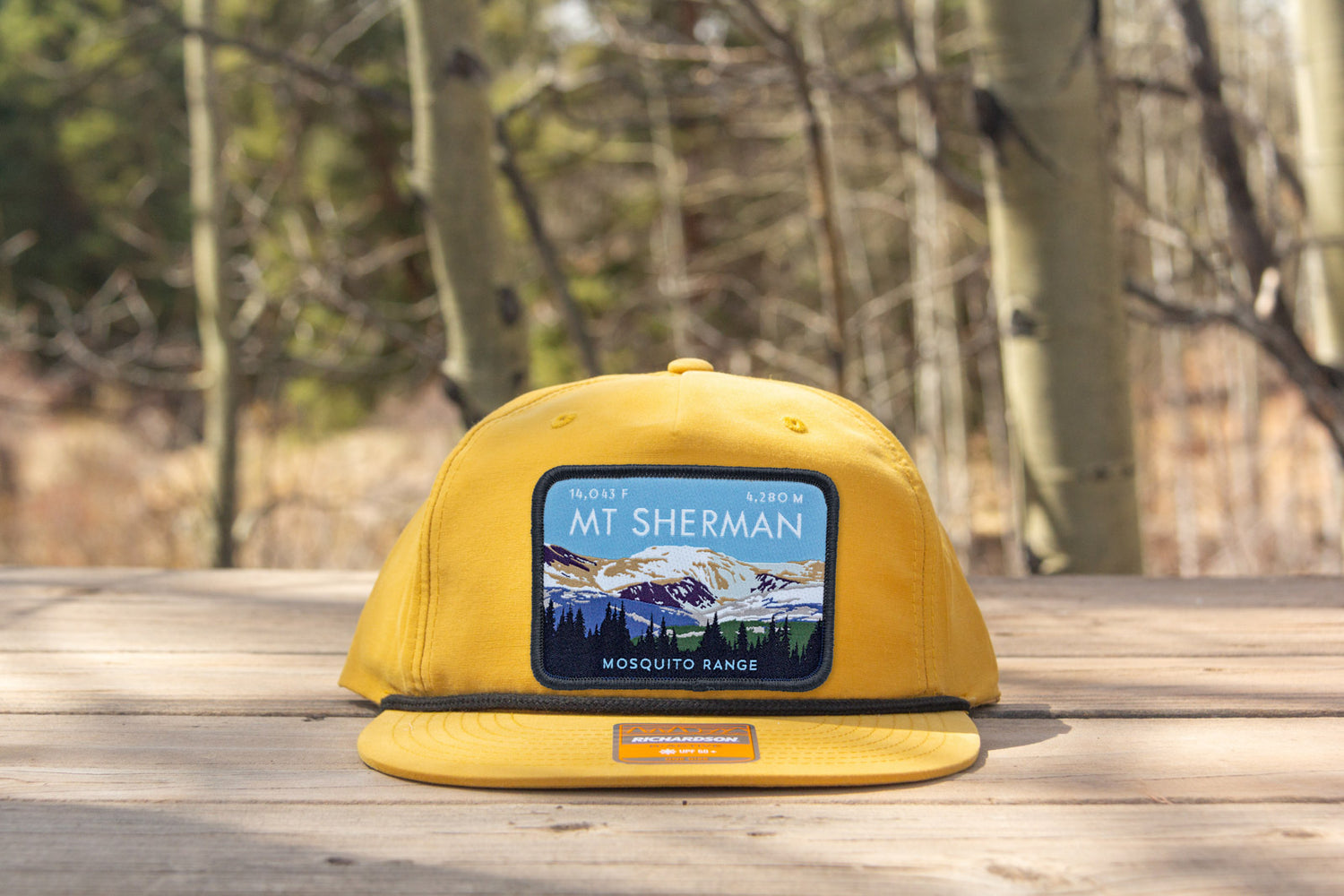 Mount Sherman Colorado 14er Rope Hat