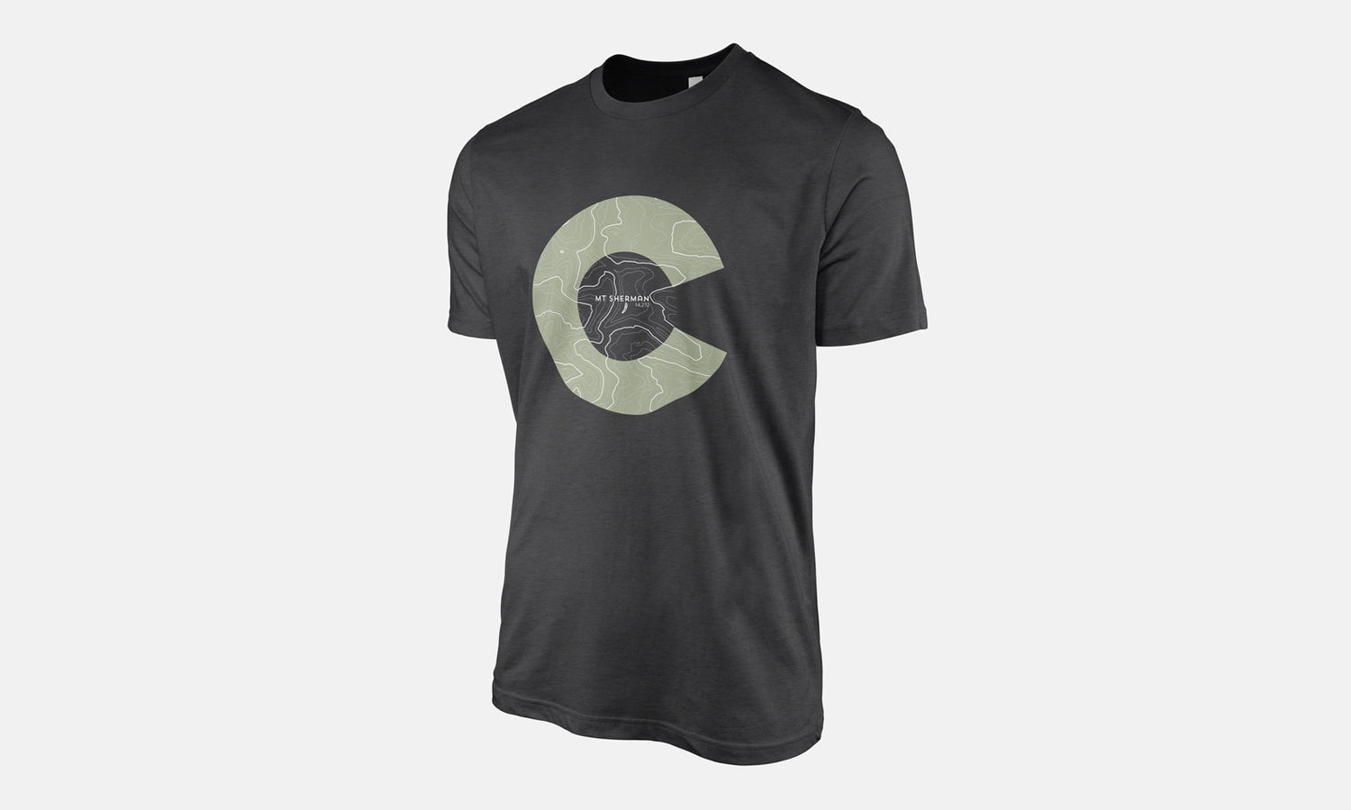 Mount Sherman Topo 14er Shirt