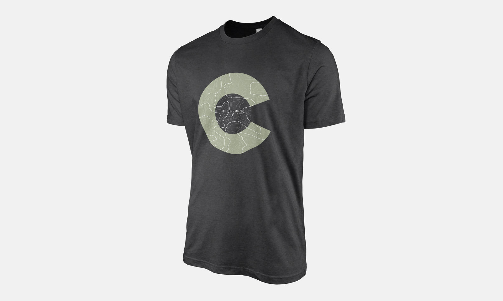 Mount Sherman Topo 14er Shirt