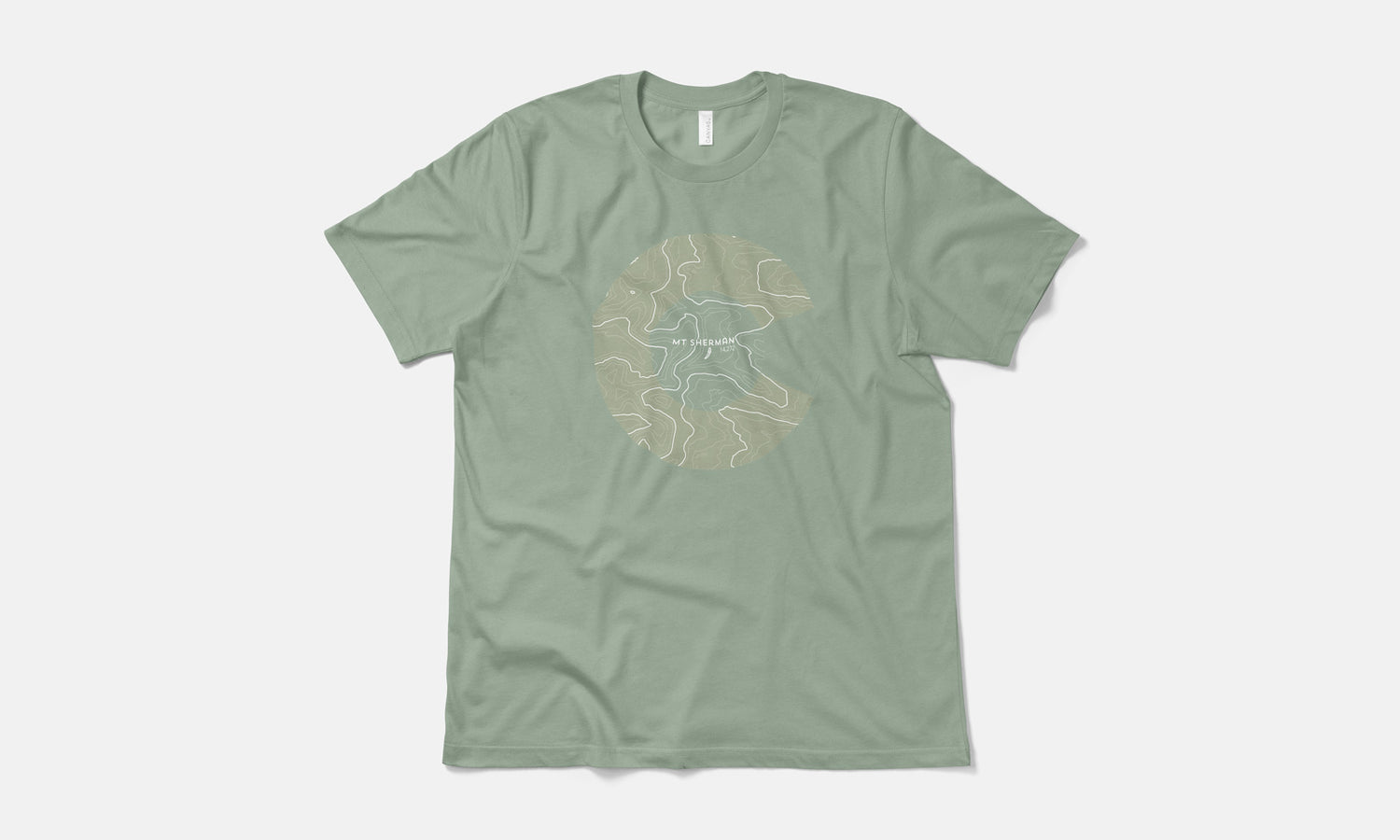 Mount Sherman Topo 14er Shirt