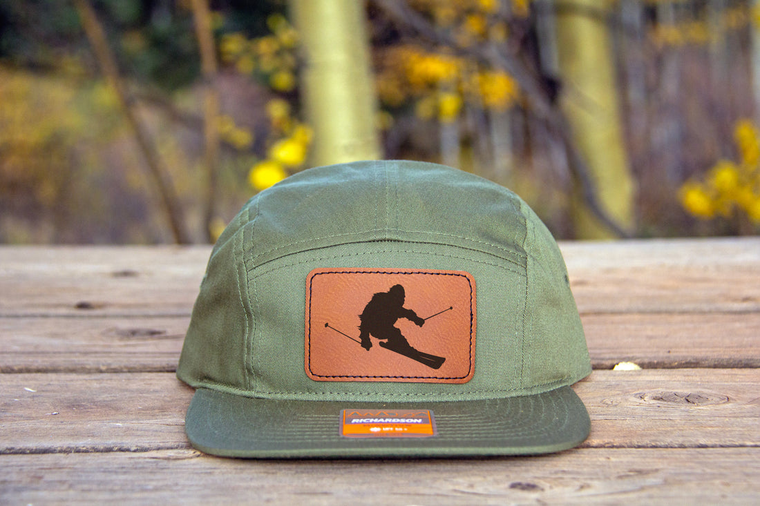 Sasquatch Ski Camper Hat 5 Panel