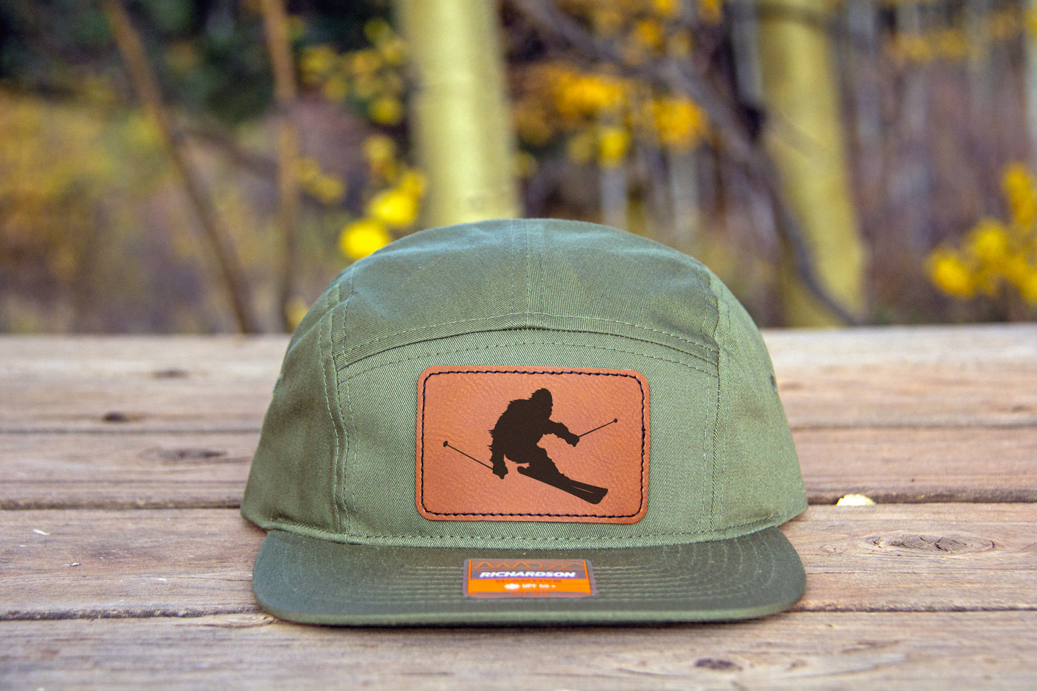 Sasquatch Ski Camper Hat 5 Panel