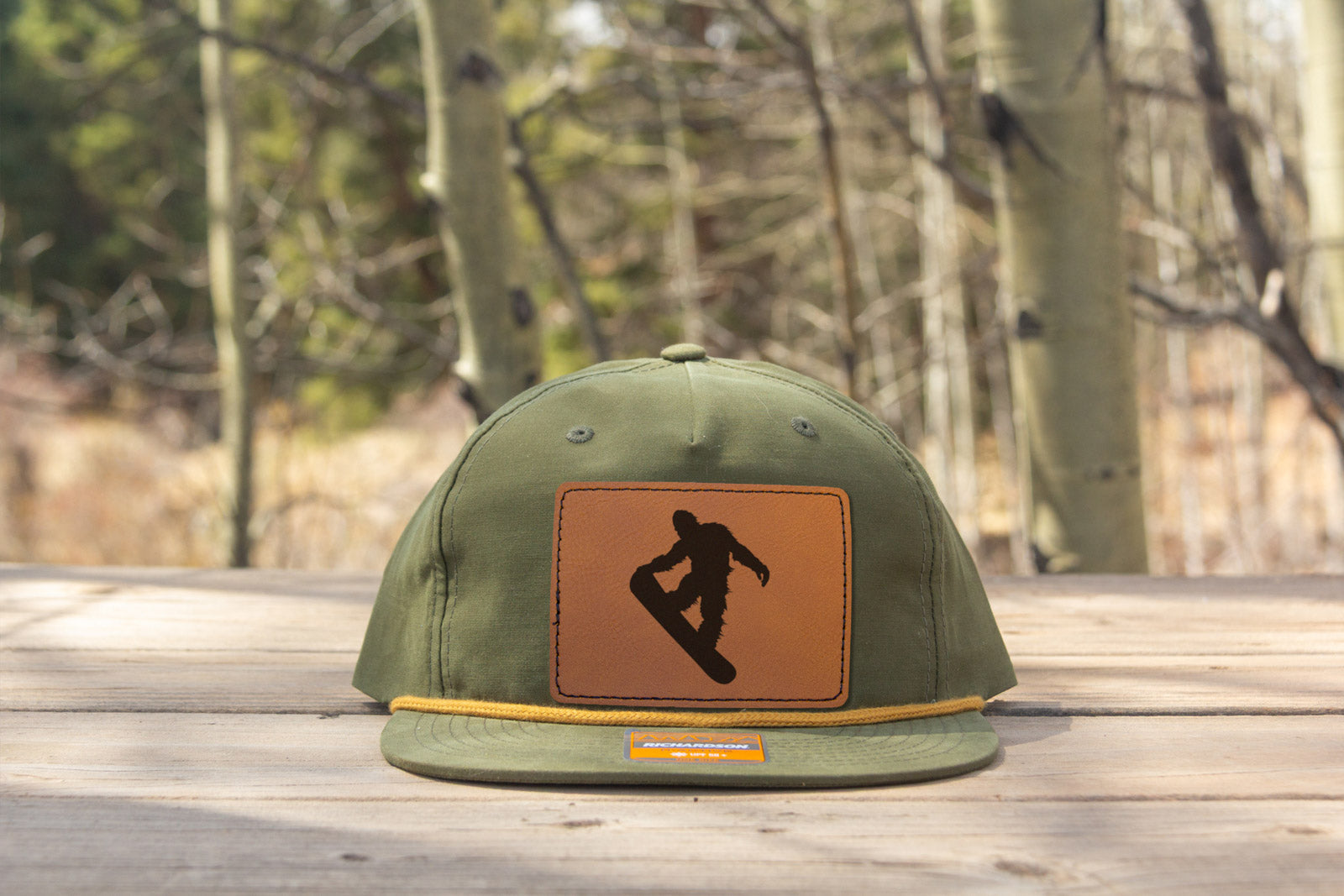 Sasquatch Snowboard Rope Hat