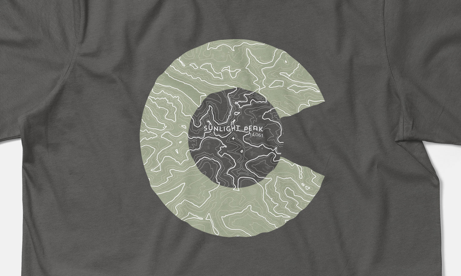 Sunlight Peak Topo 14er Shirt