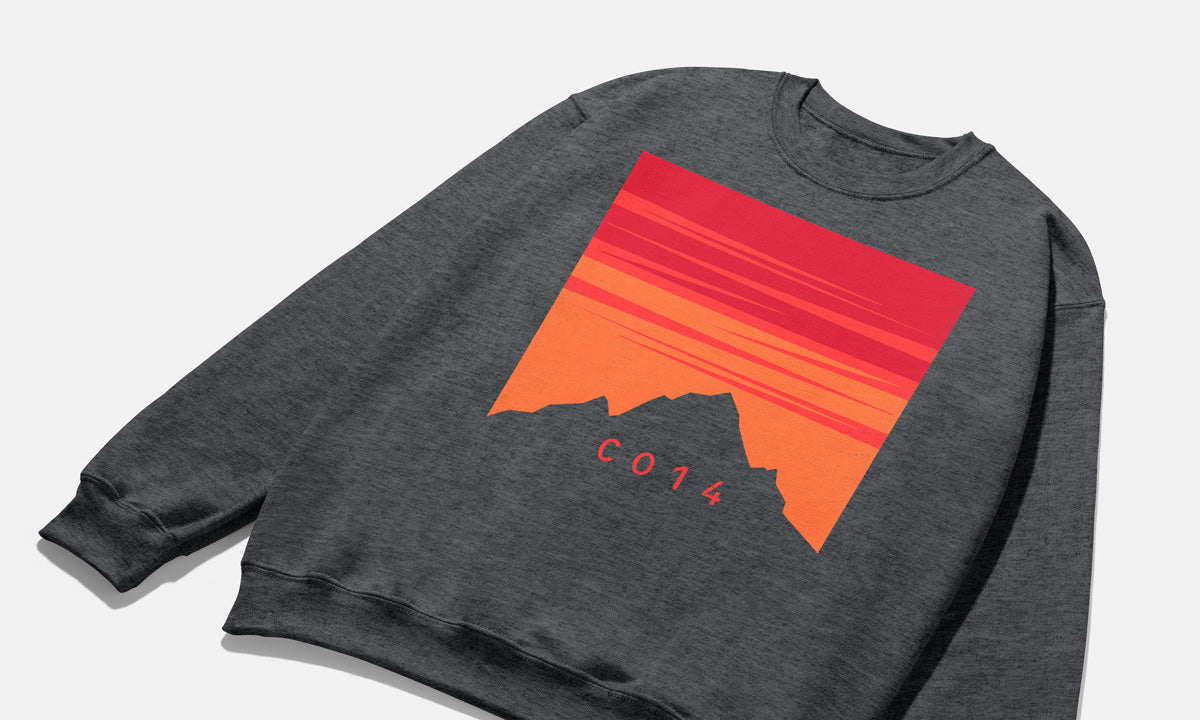 Colorado 14er Sunset Sweatshirt