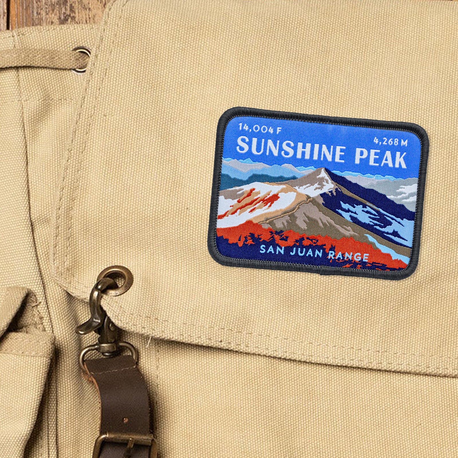 Sunshine Peak Colorado 14er Patch