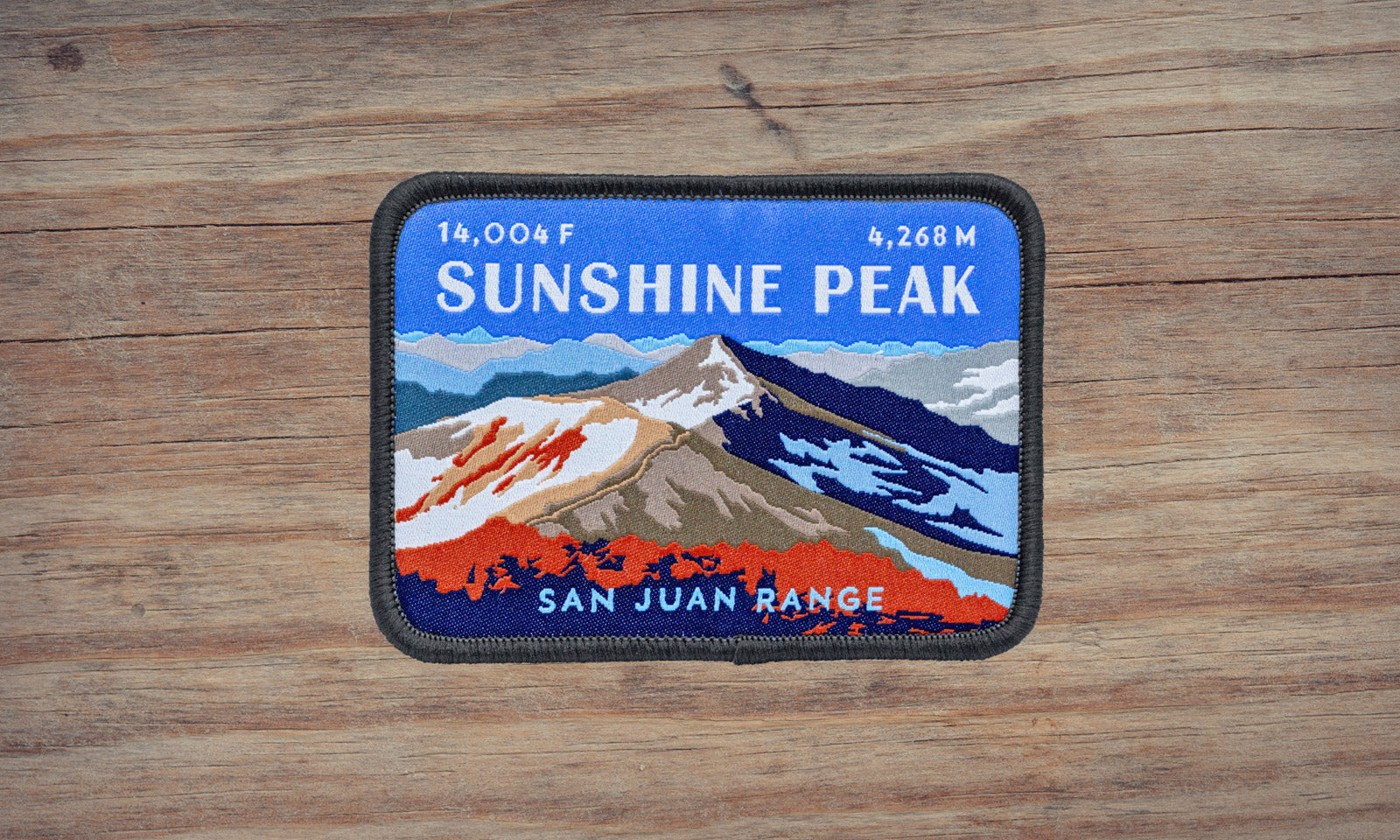 Sunshine Peak Colorado 14er Patch