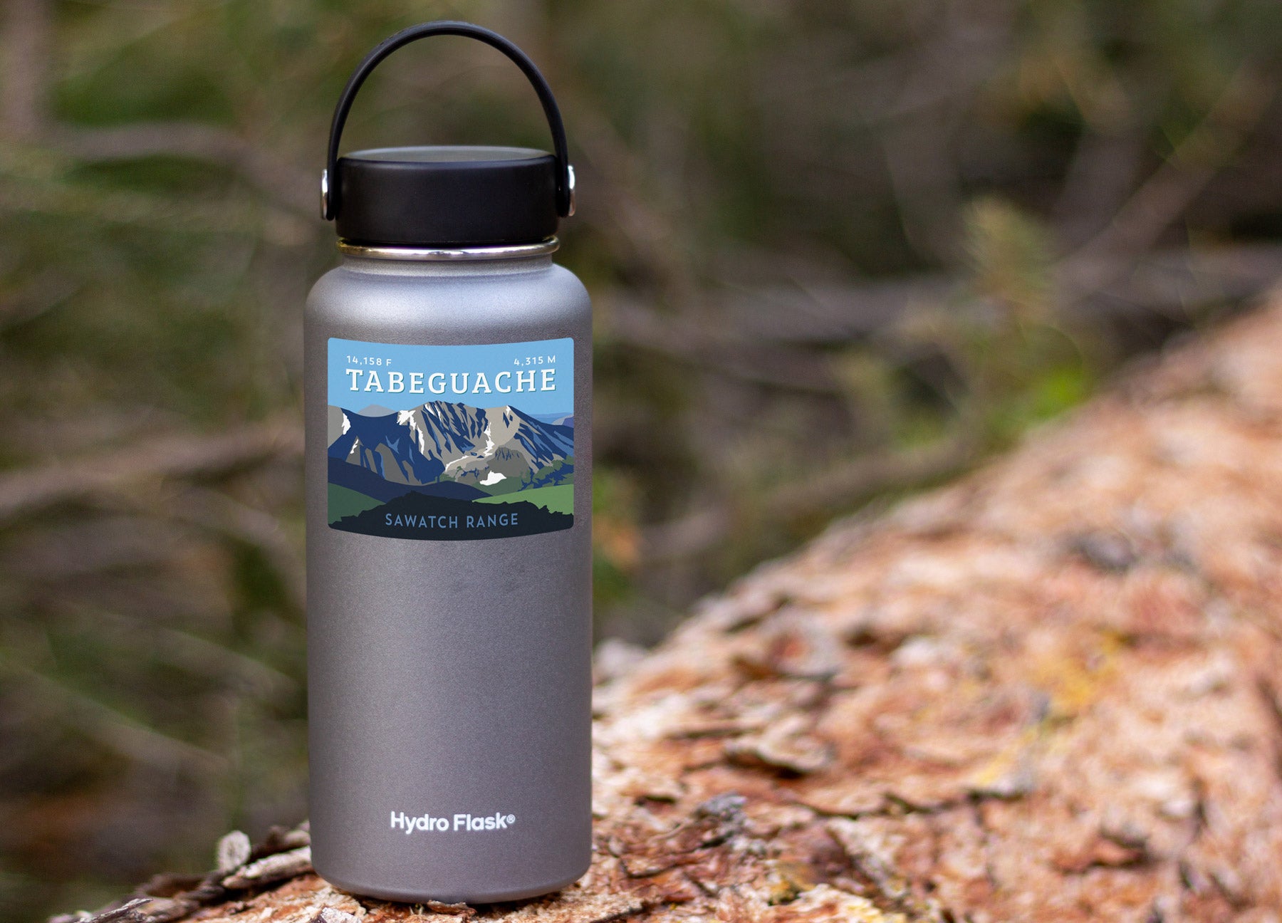 Tabeguache Peak Colorado 14er Sticker