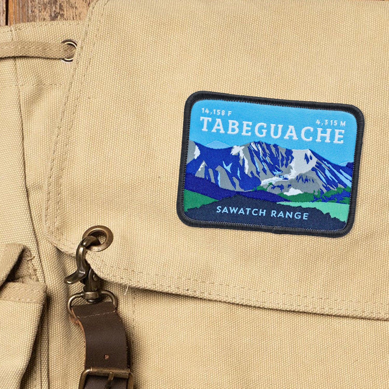 Tabeguache Peak Colorado 14er Patch