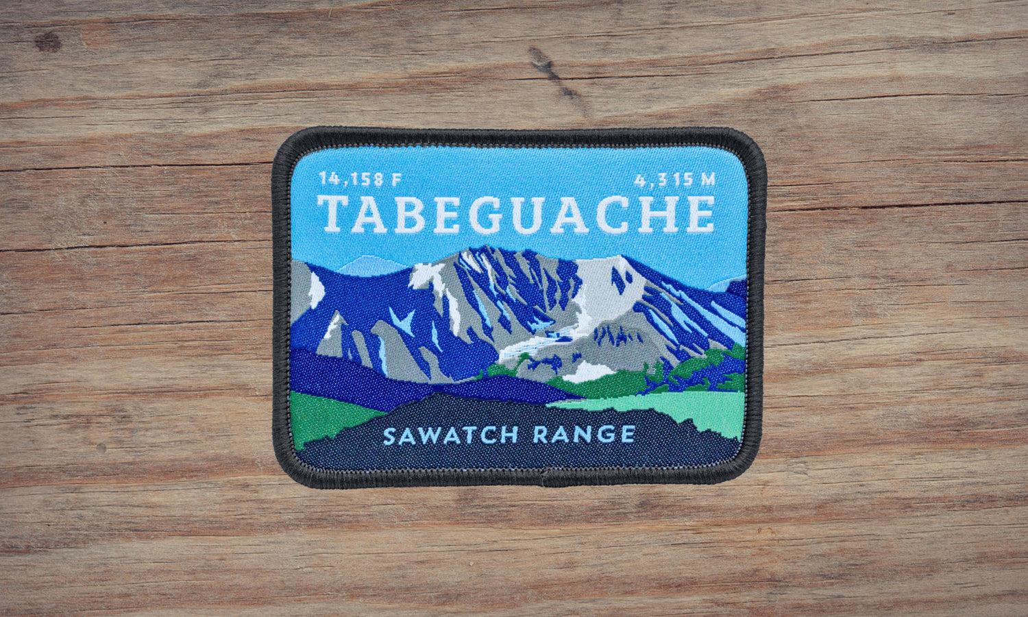 Tabeguache Peak Colorado 14er Patch