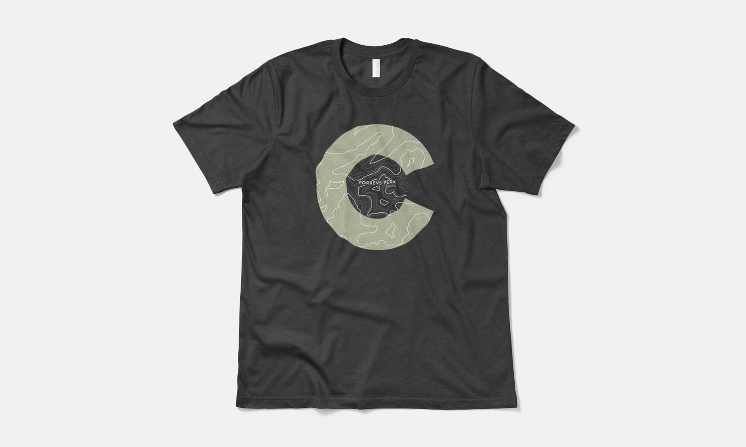 Torreys Peak Topo 14er Shirt