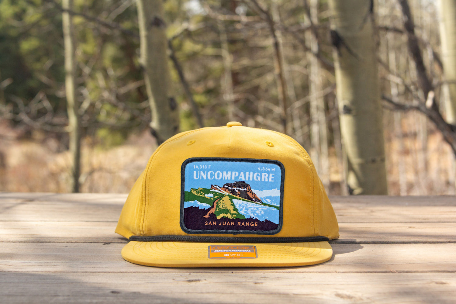 Uncompahgre Peak Colorado 14er Rope Hat