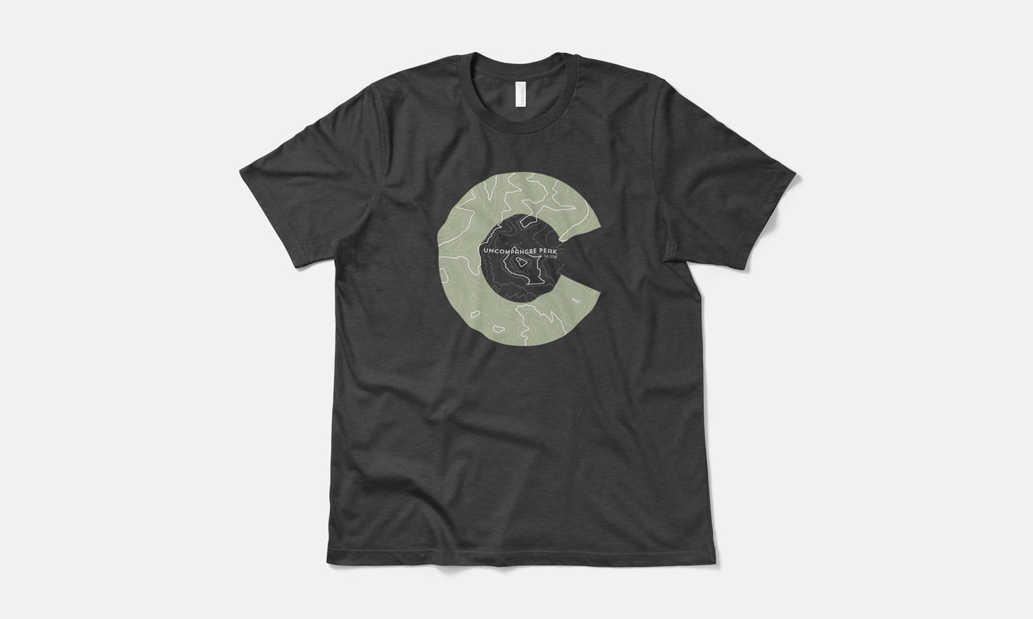 Uncompahgre Peak Topo 14er Shirt